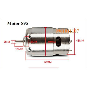 Mua Motor 895 2 bạc đạn 368w 12v cốt 5mm