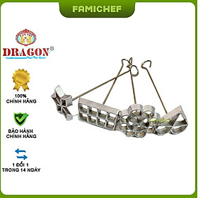 Mua Bộ 4 khuôn làm bánh nhúng Dragon D085