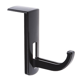 Plastic Headphone Headset Hanger Monitor Stand Holder Headset Stick-on Hook for Home and Office