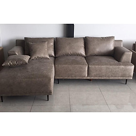 Hình ảnh Sofa da góc L Buffalo Juno Sofa kích thước 2m6 x 1m6