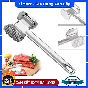 Mua Búa đập thịt bằng nhôm đúc 2 mặt chống gỉ siêu cứng đập đá  thịt  hành tỏi sả dễ dàng