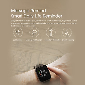 đồng hồ thông minh Global Version Lenovo S2 Smart Watch 1.4inch 240x240p Fitness Tracker Band Calorie Pedometer Sleep Monitor Heart Rate