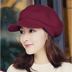 Nón Bere nữ màu đỏ dn1910112