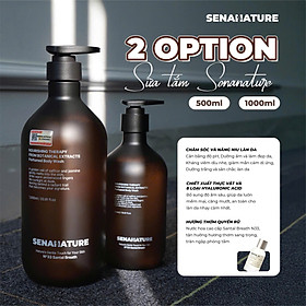 Sữa tắm nước hoa SENANATURE NOURISHING THERAPY FROM BOTANICAL EXTRACTS Perfumed Body Wash 500ml