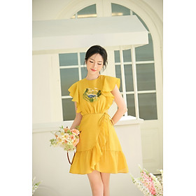 OLV - Đầm Fiona Ruffle Embro Dress