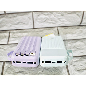 Mua Pin Sạc Dự Phòng Dung Lượng Lớn 20000mAh Linrui LR010 Cáp Sạc Sẵn  Đầu Ra Type C - Hàng Chính Hãng