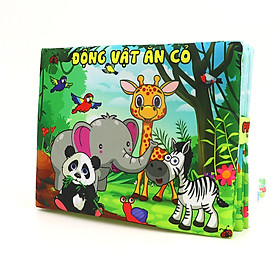 Sách vải Song ngữ Anh - Việt PiPoVietnam cho bé từ 3 tháng tuổi với 16 chủ đề về cuộc sống quanh ta giúp bé phát triển trí não và rèn luyện khả năng cầm nắm