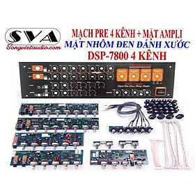 Mua BỘ MẠCH PRE MIC 7 VOLUME 4 KÊNH TẶNG MẶT DSP-7800 DÙNG LẮP RÁP AMPLI