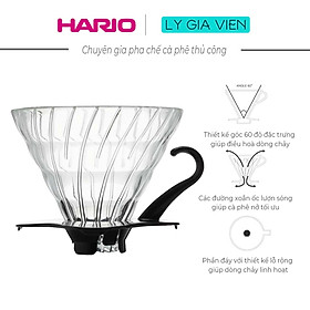 Mua Phễu Pha Cà Phê Thủy Tinh Hario V60 Coffee Dripper