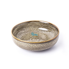 Mua Bát Cơm Cạn D13 Men Hỏa biến - Gốm sứ Bát Tràng