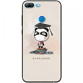 Ốp lưng dành cho Honor 9 Lite mẫu Panda mọt sách