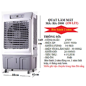 Mua QUẠT ĐIỀU HÒA SIÊU TO YH2000.