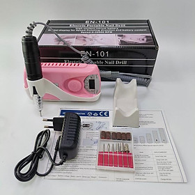 Máy Mài Móng Tích Điện EN101 Tay Đen Cao Cấp, Công Suất 30,000 RPM, Pin Tích Điện Gọn Nhẹ, Dễ Dùng Cho Làm Nail Chuyên Nghiệp