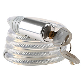 Gold pillar P515 bicycle lock mountain bike lock road folding dead fly lock lock anti-theft lock electric car lock battery car lock motorcycle lock cable lock quick release cable wire ring lock