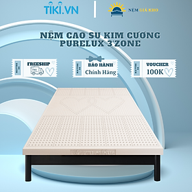 Mua Nệm Cao Su Thiên Nhiên Kim Cương Purelux- 3’Zone