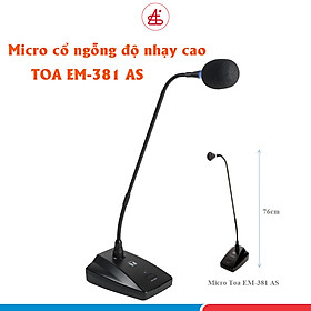 Micro TOA EM381 , míc cổ ngỗng cần dài 76cm, độ nhạy cao, hàng chính hãng