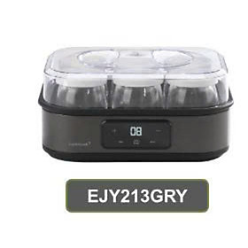 Mua Máy làm sữa chua LocknLock EJY213GRY Digital Yogurt Maker - 220-240V  50/60Hz  20W  1.08L - Màu xám - Hàng Chính Hãng - JoyMall