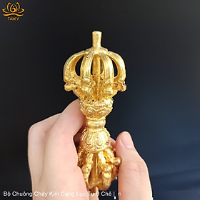 Mua |9 Chẽ| Bộ Chuông Chày Bằng Đồng Nguyên Chất  3 Kích Thước Và 3 Kiểu Hoa Văn Họa Tiết Khác Nhau