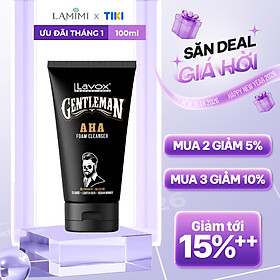 Sữa Rửa Mặt AHA Lavox Gentleman