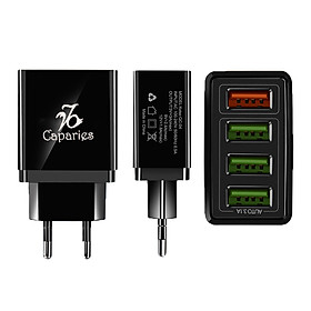 Mua Củ Sạc Nhanh Quick Charge 3.0 Siêu Bền  4 cổng USB   Chống Nóng  Sạc Nhanh 3.0 - Chính Hãng CAPARIES VIỆT NAM