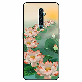 Ốp lưng in cho Oppo Reno 2F Mẫu Bảy Đóa Sen
