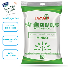 Mua Đất sạch LAVAMIX (6.5 dm3) khoảng 2kg7/bao  giàu dinh dưỡng trồng rau sạch  hoa kiểng  cây cảnh  cây ăn trái