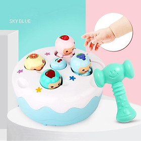 Bộ đập chuột đồ chơi nhựa có hát nhạt vui nhộn đáng yêu mã 504 hình bánh kem_nhanh tay quà tặng cho bé trẻ em