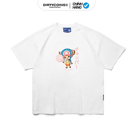 Áo Thun DirtyCoins x OnePiece Chopper T-shirt - White