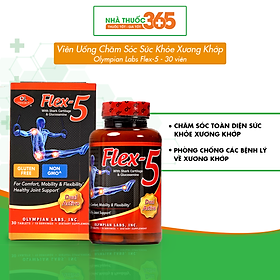 Viên Uống Olympian Labs Flex-5 Chăm Sóc Sức Khoẻ Xương Khớp 30 Viên