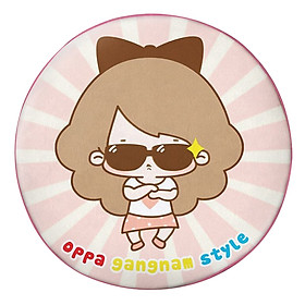 Gối tròn Cô bé Gangnam style - GOCP046