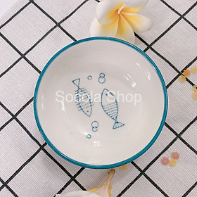Mua Chén Đựng Nước Chấm Tròn Nhỏ Bằng Sứ 100ml Nhiều Hình Ngộ Nghĩnh