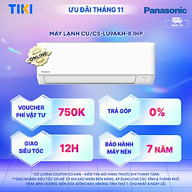 Mua  CHỈ GIAO MIỀN NAM  Máy lạnh/ Điều hòa Panasonic Inverter CU/CS-LU9AKH-8 - 1HP - Một chiều - Lọc sạch không khí NanoeX - Wifi