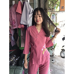 Đồ Lam Đi Chùa #Đồ Phật Tử #Pháp Phục Phật Giáo#xéo nhật nơ