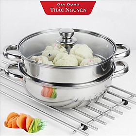 Mua Nồi hấp 2 tầng đa năng siêu tiện lợi 28cm
