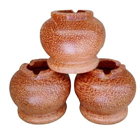Mua Gạt Tàn Thuốc Gỗ Dừa Nguyên Khối - Loại Trung Ngang 11cm  Cao 9cm