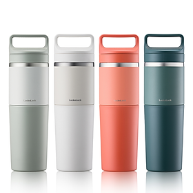 Mua Bình Giữ Nhiệt Inox LocknLock SLO 2 trong 1 600ml LHC4332  Hàng chính hãng  cốc nhựa đi kèm  quai xách tiện lợi -JoyMall