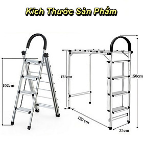Mua Giàn Phơi Quần Áo và Thang Drying Ladder Hợp Kim Nhôm cao cấp - Home and Garden