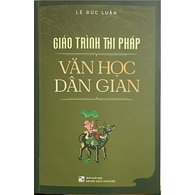 Hình ảnh Giáo trình thi pháp văn học dân gian