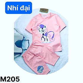 Đồ Bộ Bé Gái Thun Cotton 4 Chiều Siêu Mát Bán Chạy Tại shop - M205 Đại
