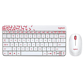 Bộ Bàn Phím Và Chuột Không Dây Logitech MK240 - Hàng Chính Hãng