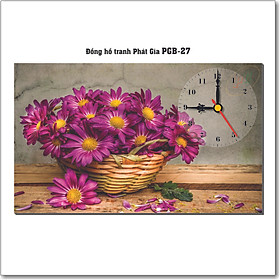 Mua Đồng hồ tranh để bàn Phát Gia PGB-27