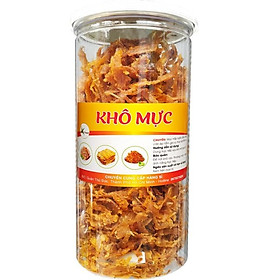 Mực xé tẩm gia vị siêu ngon - Hũ 200G hiệu SK FOOD