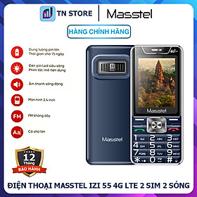 Điện thoại Masstel IZI 55 4G - Hàng chính hãng