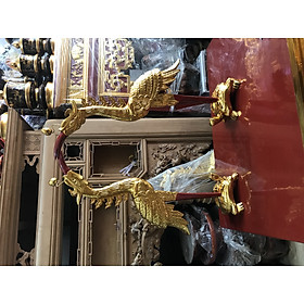 Mua Hạc thờ 81/61 - Sơn son thếp vàng  - Cao 81