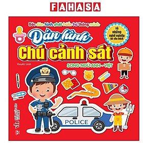 Bóc Dán Hình Phát Triển Trí Thông Minh - Dán Hình Chú Cảnh Sát Và Những Nghề Nghiệp Bé Yêu Thích