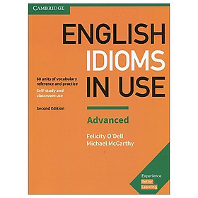 Hình ảnh English Idioms In Use Advanced Book With Answers (Vocabulary In Use)