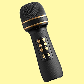 Micro karaoke Bluetooth kèm Loa 3 trong 1 Hàng chính hãng