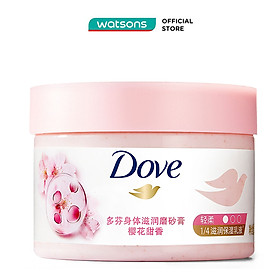 Tẩy Tế Bào Chết Dưỡng Ẩm Toàn Thân Dove Hương Hoa Anh Đào 298g