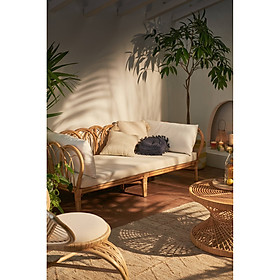 Mua ghế sofa mây vòng đôi trang trí phòng khách  khách sạn  quán cafe  homestay