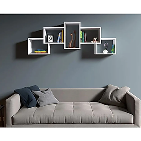 Mua Kệ Treo Tường BOLD Chọn Màu Trắng/Đen Tundo CTKT204 KT 161 8cm x 60cm x 20cm